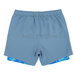 Shorts de sport pour hommes, tissu léger à séchage rapide, coupe flexible, pour la musculation, l'entraînement et un style de vie actif - Product Image 2