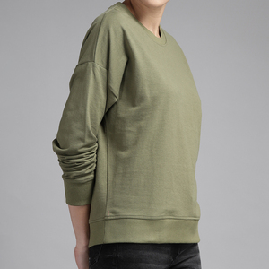 Sweat-shirts en molleton à col rond pour femmes, très vendus, confortables, respirants, avec logo sur le devant, de haute qualité - Product Image 5