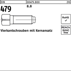 DIN 479 M 20 X 90 SW 22 8.8 สกรูหัวเหลี่ยม แพ็ค 10 ชิ้น - Product Image 1