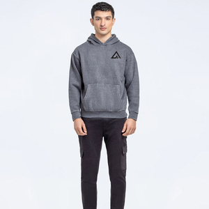 เสื้อฮู้ดดี้แบบมีกระเป๋า ผ้าฝ้าย 100% หนานุ่ม ยืดหยุ่นได้ สำหรับทุกเพศทุกวัย สั่งผลิตได้ตามต้องการ ปี 2026 แฟชั่นใหม่ คุณภาพสูง - Product Image 4