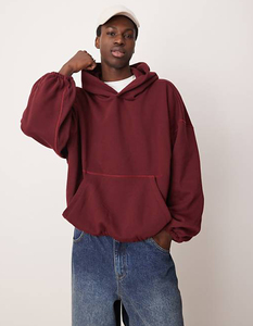 Buena Calidad Top Design Men's Street Wear Sudaderas con capucha en stock Suministro directo de fábrica Hombres Venta caliente Sudaderas con capucha de gran tamaño al por mayor - Product Image 5