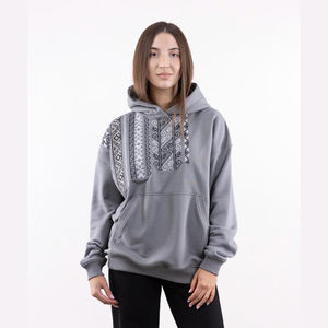 เสื้อฮู้ดดี้ผ้าคอตตอนผสมแบบ OEM & ODM ขายส่ง แห้งเร็ว พิมพ์ลาย ปักลายตามสั่ง ไซส์ XL ลายการ์ตูน สำหรับทุกเพศ - Product Image 5