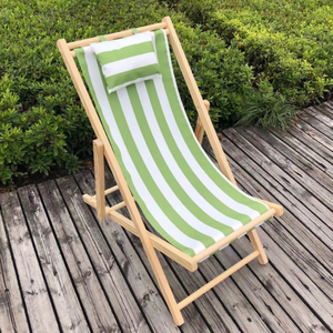Chaise de plage moderne Moon, légère, portable, durable, mobilier d'extérieur, <span class=keywords><strong>pliable</strong></span>, <span class=keywords><strong>en</strong></span> bois, chaise longue pour adultes - Product Image 4