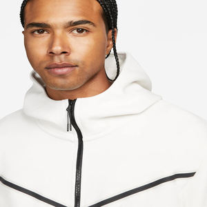 Survêtement polaire de sport à Logo personnalisé, 66% coton 34% Polyester, blanc chaud, coupe Standard, vêtements de sport, technologie - Product Image 4