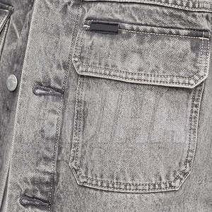 <b>Lightweight</b> High Quality Men's Winter Casual <b>Denim</b> <b>Jacket</b> Custom Color/Logo Breathable Eco-Friendly Quick Dry Stone Wash 100% - Product Image 6