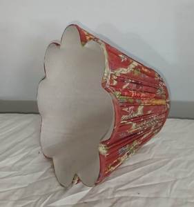 Pantallas de Lámpara Plisadas Suaves de Tela de Lino de Lujo Modernas Hechas a Mano para Lámparas de Mesa de Interior, Cubiertas para Lámparas Colgantes, Recubrimiento en Polvo Ecológico - Product Image 2