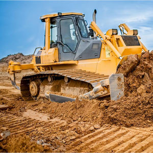 Bulldozer sobre orugas con motor todoterreno con sistema totalmente hidráulico Máquina de movimiento de tierras de alta capacidad para cualquier trabajo - Product Image 6