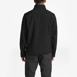 XL Men's <b>Soft</b> <b>Shell</b> Winter <b>Jacket</b> Breathable Fabric with Stand Collar <b>Hood</b> Customizable High Fashion Streetwear Zipper Pattern - Product Image 2