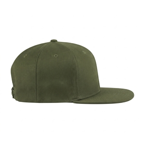 Gorra de Béisbol Verde Oliva de 6 Paneles, Gorra Plana de Algodón, Venta al Por Mayor, Logotipo Personalizado, Alta Calidad, OEM, ODM, MOQ Bajo, Ajustable con Cierre a Presión - Product Image 4