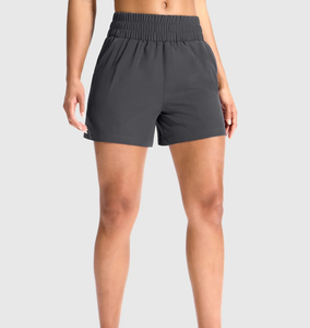 Pantalones Cortos de Mujer al por Mayor Directo de Fábrica, Venta Caliente, Multicolores, Cómodos, de Poliéster y Elastano, Cintura Elástica Tejida, Logotipo Personalizado - Product Image 4