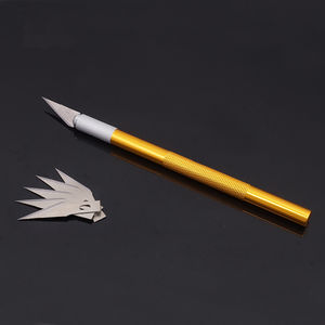 High Quality Stainless Steel Nail Cuticle Pusher UV <b>Gel</b> Polish <b>Remover</b> 1Pcs Metal Nail Cleaner Knife scalpel handles 2025 - Product Image 5