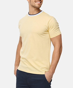 T-shirts pour hommes à col rond, personnalisables avec votre propre logo, vêtements de mode pour hommes, t-shirt en coton 100%, t-shirt personnalisé - Product Image 1