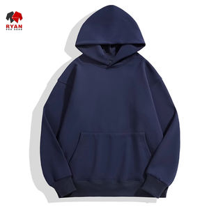 Sweat à capuche d'hiver personnalisé et élégant pour homme, style pull, logo personnalisé, coupe classique, ODM, polaire polyester/coton - Product Image 1