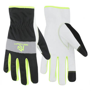 Gants mécaniques de sécurité au travail en cuir professionnel gants de travail Logo personnalisé hommes assemblage gants de travail - Product Image 2