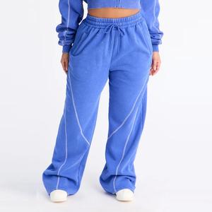 ชุดออกกำลังกายผู้หญิงแบบ 2 ชิ้น ผ้าฝ้าย 100% คุณภาพสูง เป็นมิตรกับสิ่งแวดล้อม รับสกรีนโลโก้ รุ่นใหม่ล่าสุด - Product Image 4