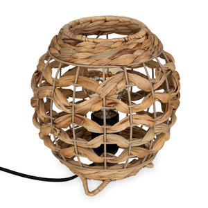 Lampes décoratives en jacinthe d'eau à prix compétitif, tissées à la main, pour table à manger et chambre. - Product Image 3