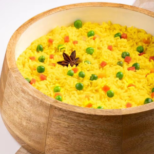 Tazón de Madera Ecológico Hecho a Mano con Estampado Floral Vibrante, Centro de Mesa de Lujo para Frutos Secos, Apto para Lavavajillas - Product Image 1