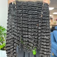 Extensions de cheveux humains vierges Remy - Cheveux vietnamiens lisses, tissage double trame, longueur 6-32 pouces