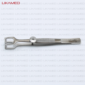LIKAMED Cottle Columella Forceps 10cm <b>Clamp</b> Spring Handle Stainless Steel Manual ICU Instrument Set - Product Image 5