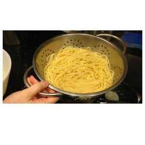 Passoire et passoire en acier inoxydable jumbo de haute qualité de 5 pintes réutilisable de marque ABK IMPEX pour hôtel/restaurant/usage domestique - Product Image 2