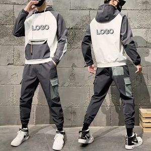 Traje Deportivo Internacional Premium de Outfitize, Ecológico, de Secado Rápido, Transpirable, con Logotipo Frontal Sólido, Ropa de Gimnasio 100% Algodón - Product Image 2