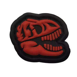 Etiquetas de Goma 3D Hechas a Medida, Letras en Relieve, Parches de Ropa con Forma de Flor/Corazón, Técnica de Máquina de PVC y Plástico para Bolsas - Product Image 4