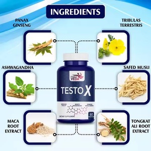 Capsules Testo X de qualité exportée pour hommes boostent et améliorent naturellement les performances de fertilité de l'Inde - Product Image 4