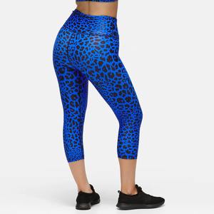 Entrenamiento Yoga Leggings Cintura alta Ropa de mujer Mejor diseño Capri Personalizado Buena calidad Mujeres Capri - Product Image 2
