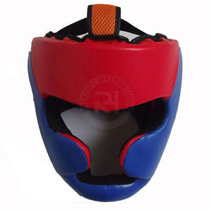 Protector de cabeza de boxeo de diseño personalizado de alta calidad Cuero Premium hecho a mano en la mejor calidad - Product Image 1