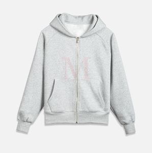 Vente en gros Nouvel arrivage de sweats à capuche zippés pour hommes 100% coton avec logo personnalisé Conception de poche Motif solide Entièrement personnalisable Teint uni - Product Image 3