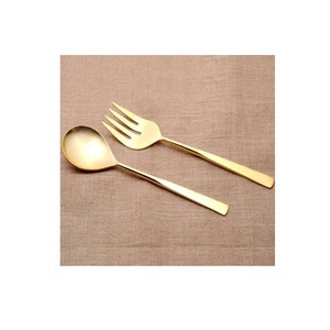 New <b>Plain</b> Flatware Cutlery Set of 2 Piece Latest Design Stainless Steel Cutlery Set Best Quality for Kitchen Restaurant Home - Product Image 1