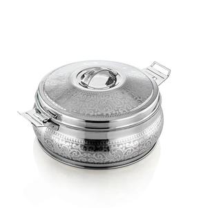 Unique Metal Food Warmer for Serving Attractive Design Casserole <b>Dish</b> Highest Quality for Food Round Casserole. - Product Image 6