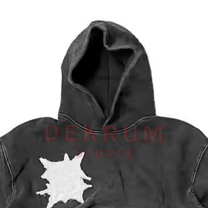 Sudaderas con Capucha de Moda Urbana con Bordado Desgastado de Diseño Personalizado, las Mejores del 2026, Venta al por Mayor de Sudaderas de Invierno a la Moda - Product Image 5