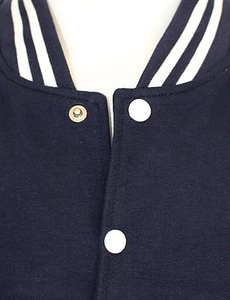 Blouson universitaire décontracté pour l'université, doublure en coton, col montant, taille XL, tissu tricoté, hiver, séchage rapide, respirant, écologique - Product Image 5