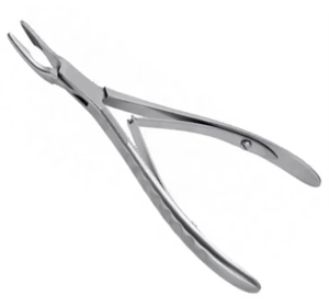 Professional Manual Surgical Bone Rongeur Stainless Steel Tool Sharp Edges Durable for Bone Removal Orthopedic Dental Procedures - Product Image 3
