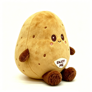 Peluche de patata, juguete de patata de peluche, lindo peluche de patata, peluche de verdura - Product Image 1