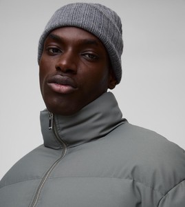 Chaqueta acolchada de fondo corto de lana duradera y acogedora de alta calidad, cuello levantado transpirable impermeable para chaqueta acolchada al aire libre - Product Image 5