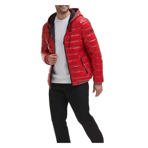 Veste d'hiver en toile à capuche pour homme, taille plus, personnalisable, vente chaude 2025 - Product Image 4