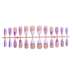 <span class=keywords><strong>Faux</strong></span> <span class=keywords><strong>ongles</strong></span> artificiels 3D réutilisables 24pcs Vente en gros Amande Haute qualité Personnalisé <span class=keywords><strong>Faux</strong></span> <span class=keywords><strong>ongles</strong></span> ABS français pour salon d'art des <span class=keywords><strong>ongles</strong></span> - Product Image 6