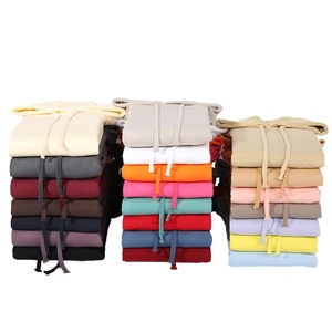 Sweat à capuche pour hommes en coton, pull uni à manches longues, sweat à capuche homme personnalisé OEM, streetwear en polaire douce pour l'automne et l'hiver, vente en gros - Product Image 1