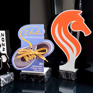 Trophée en acier personnalisé avec impression UV - Product Image 2