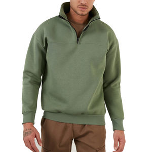 Sudadera Unisex de Algodón con Cierre de Cremallera, Talla Grande, Primavera, Personalizada, Cuello Redondo, Manga Larga, Transpirable, Antibacteriana - Product Image 4