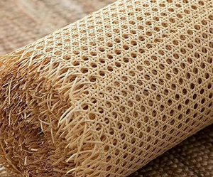 Rollo de correas de ratán natural Material de caña tejido ecológico para muebles, manualidades DIY y decoración de interiores - Product Image 3