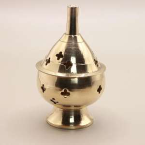 Brass Antique <b>Incense</b> <b>Burner</b> Affordable Price Metal Crafts Decorative Censer Hot Sales Tabletop Display <b>Incense</b> Holder Diffuser - Product Image 2