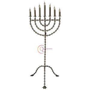 Exclusive Design Light Candelabra High Quality 7 Arms Gold Home Table Decoration Metal Candlestick Candle Jar For Birthday Party - Product Image 1
