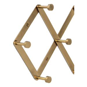 Kim loại màu đen giữ chìa khóa 10 móc treo macrame tường treo khăn tường chủ <span class=keywords><strong>mountable</strong></span> đa mục đích nhà để xe công cụ nhà bếp - Product Image 2