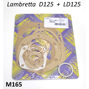 Kit complet de joints de moteur Lambretta D + LD 125cc - Product Image 1
