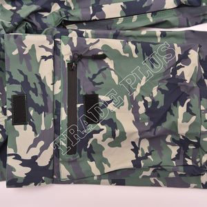 Nouveau pantalon Cargo de neige imperméable Camo vert d'hiver en plein air avec évents élastiques bas et poches à fermeture éclair sécurisées - Product Image 5