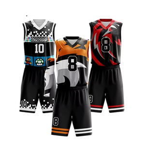 Maillot de basket-ball de haute qualité en gros, tenue de basket-ball personnalisée, uniforme - Product Image 1