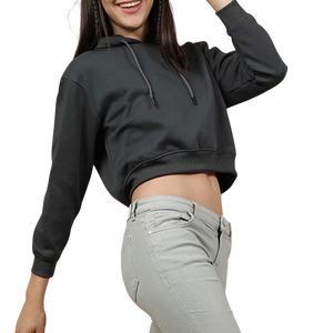 Sweat-shirts pour femmes tendance, effet délavé, hiver, pull-over tendance, couche extérieure lisse, intérieur doux, confort, coupe élégante, longueur régulière - Product Image 1